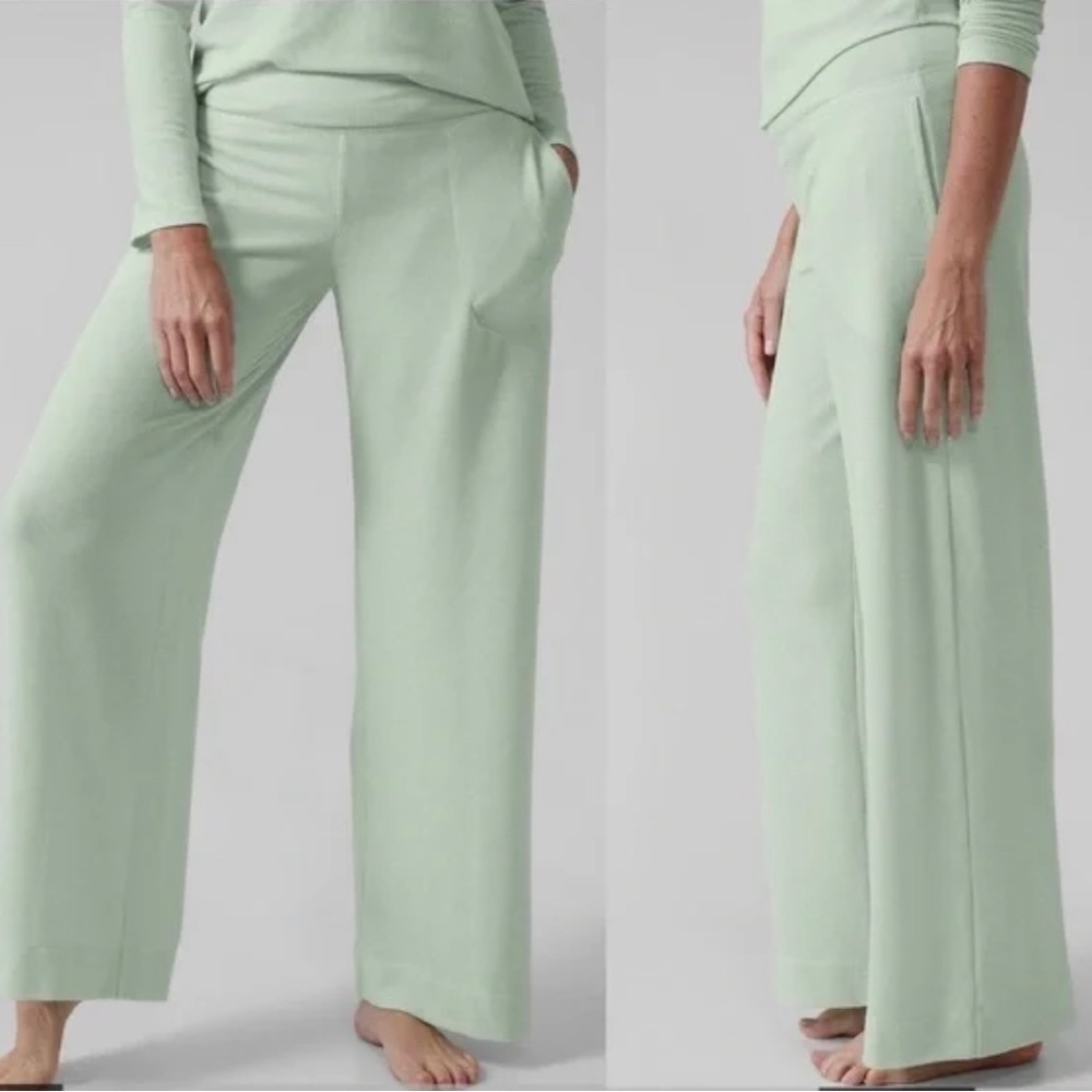 Athleta Wind Down Sleep Wide Leg Pant - NWT